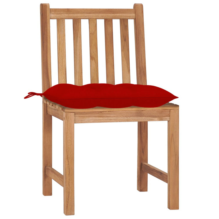 Wayfair best sale teak chairs